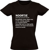 Noortje Dames T-shirt | jarig | verjaardagkado | verjaardag kado | grappig | Verjaardagshirt | Naam | Cadeau | Zwart