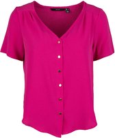 Vero Moda VMFALALU SS SHIRT - Very Berry Pink