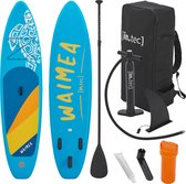 SUP board Waimea met accessoires 320x76x15 cm blauw