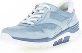 Gabor rollingsoft sensitive 86.986.16 - dames rollende wandelsneaker - blauw - maat 44 (EU) 9.5 (UK)