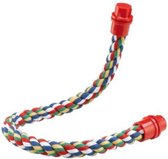 vogelzitstok 66 x 1,8 cm katoen rood
