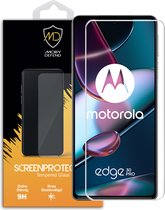 Motorola Edge 30 Pro Screenprotector - MobyDefend Case-Friendly Gehard Glas Screensaver - Screen Protector - Glasplaatje Geschikt Voor: Motorola Edge 30 Pro