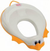 toiletverkleiner Ducka junior 45 x 32,5 x 9 cm wit/geel