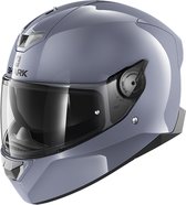 SHARK SKWAL 2.2 BLANK Motorhelm integraalhelm Zilver Nardo - Maat XL