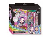 dagboekset met UV pen Rainbow Surprise junior roze