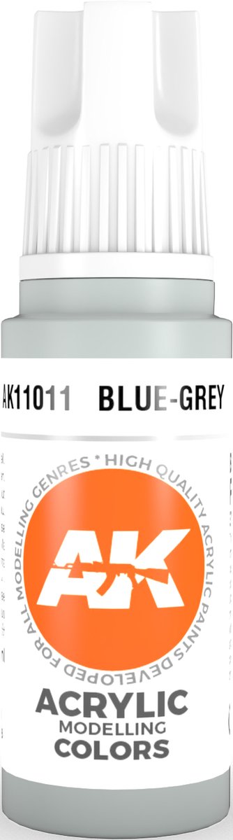 Blue-Grey AcrylicModelling Color - 17ml - AK-11011
