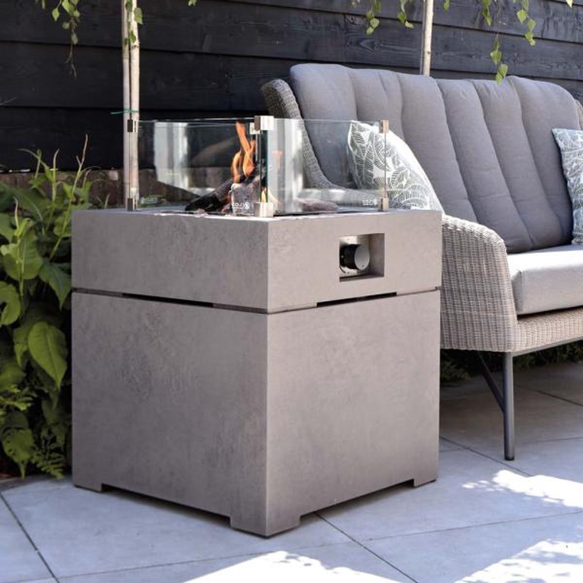 Cosi Cosibrixx 60 - Fire table - Concrete look