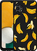 Hoesje Zwart Geschikt voor Samsung Galaxy A13 Banana