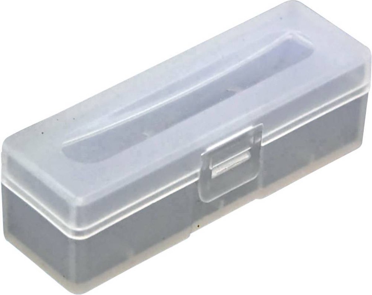 Soshine SBC-026 Batterijbox Aantal cellen: 1 18650 (l x b x h) 73 x 22.2 x 22.2 mm