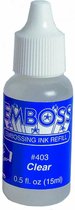 Tsukineko Emboss inker - clear - 15ml