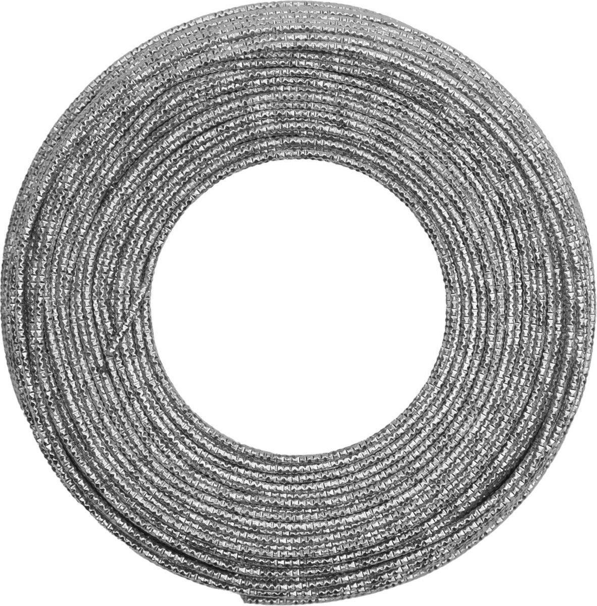 Vaessen Creative Aluminium Draad - "Hammer"- 2mm - ±60m - 500g - Antraciet pantone