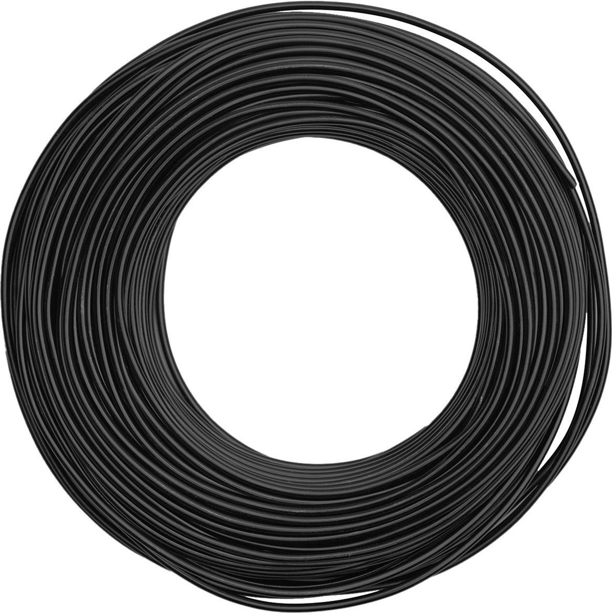Vaessen Creative Aluminium Draad - 2,5mm - ±37m - 500g - Zwart