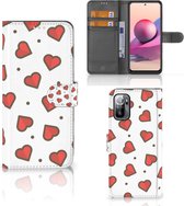 Coque de protection Xiaomi Redmi Note 10/10T 5G | Coque de téléphone Poco M3 Pro cadeau pour petite amie coeurs