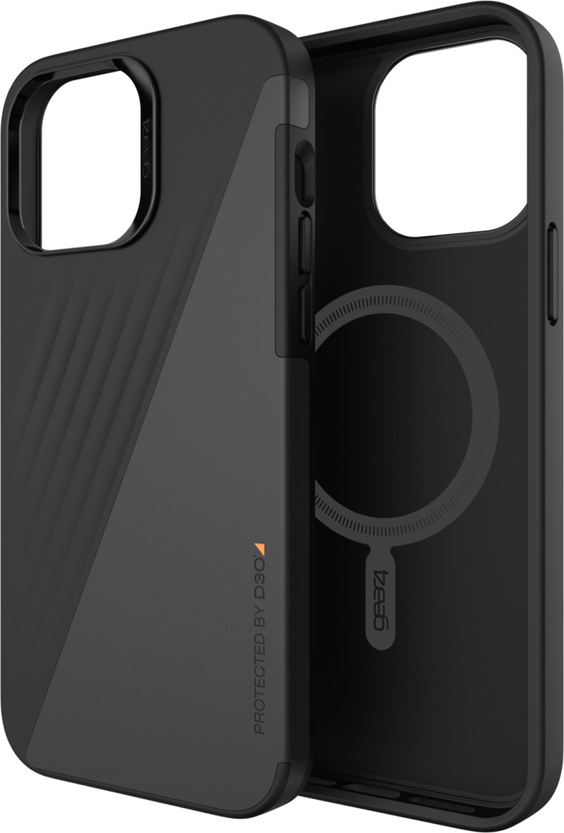 Gear4 Brooklyn Snap D3O hoesje voor iPhone 13 Pro Max - zwart
