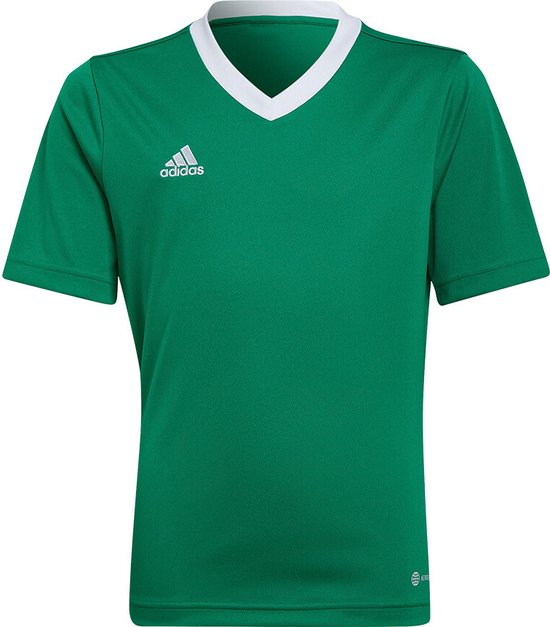 Adidas - Entrada 22 Jersey Youth - Groene Voetbalshirt