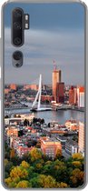 Geschikt voor Xiaomi Mi Note 10 hoesje - Rotterdam - Skyline - Boom - Siliconen Telefoonhoesje