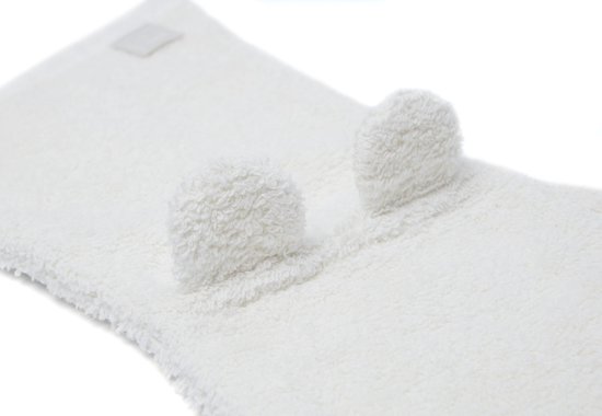 Jollein - Baby Washandje Badstof Ears (Ivory) - Katoen - Baby Washand, Washandjes -16x70cm van Jollein — afbeelding 3