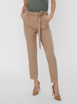 Vero Moda VMMIA LOOSE TIE PANT - Silver Mink Light Brown