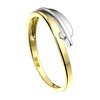 The Jewelry Collection Ring Diamant 0.03 Ct. - Bicolor Goud (14 Krt.)