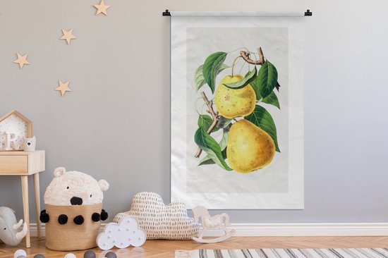 Tapisserie - Tapisserie - Poires - Nourriture - Fruits - 120x180 cm - Tapisserie