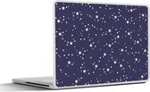 Laptop sticker - 14 inch - Sterrenhemel - Ruimte - Patroon - Kinderen - 32x5x23x5cm - Laptopstickers - Laptop skin - Cover