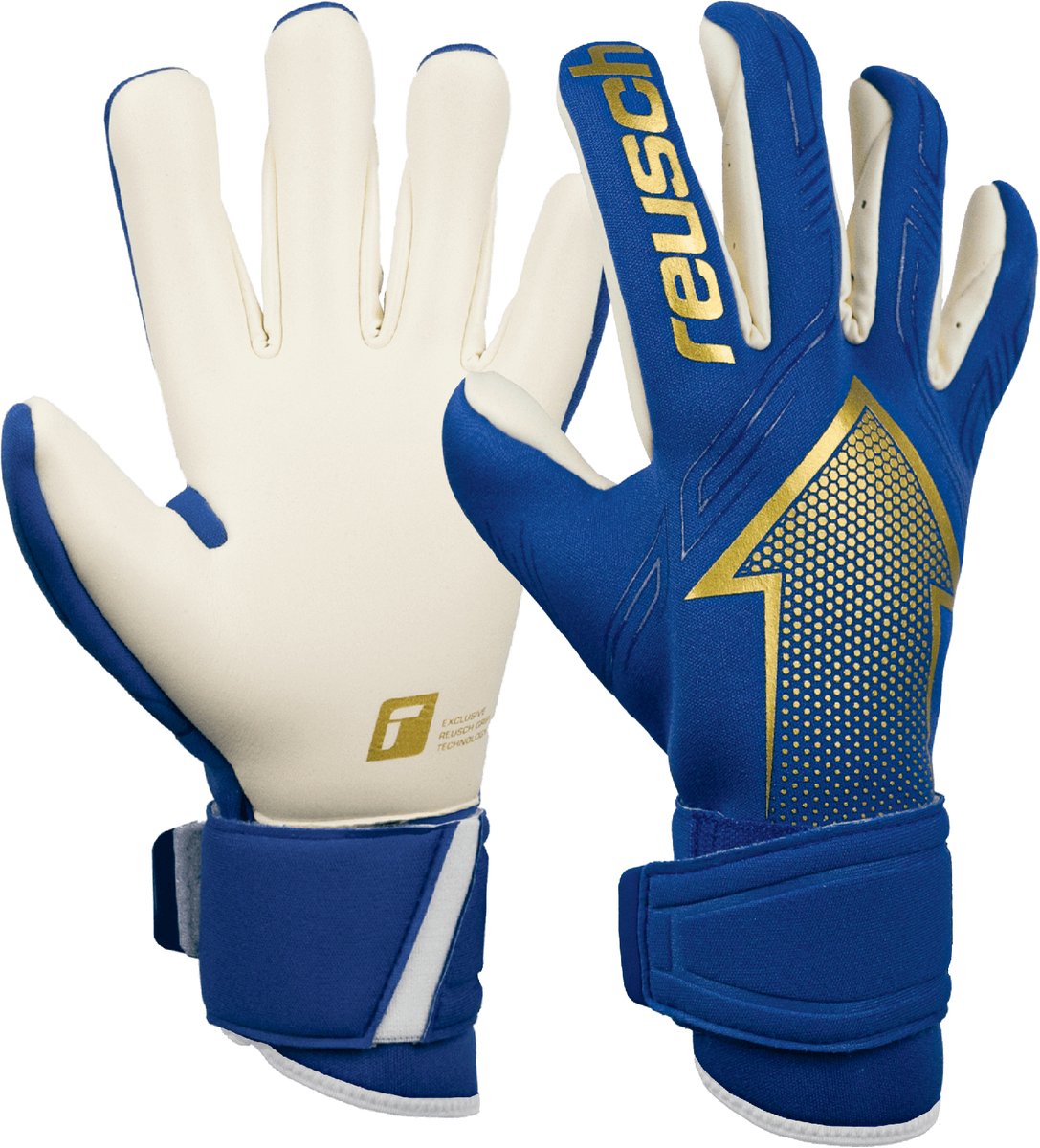 Reusch Arrow Gold X Keepershandschoenen - blauw/wit - Maat 10