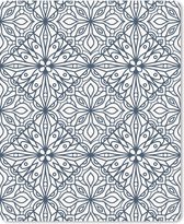 Muismat - Mousepad - Patronen - Ruit - Zwart - Wit - 19x23 cm - Muismatten