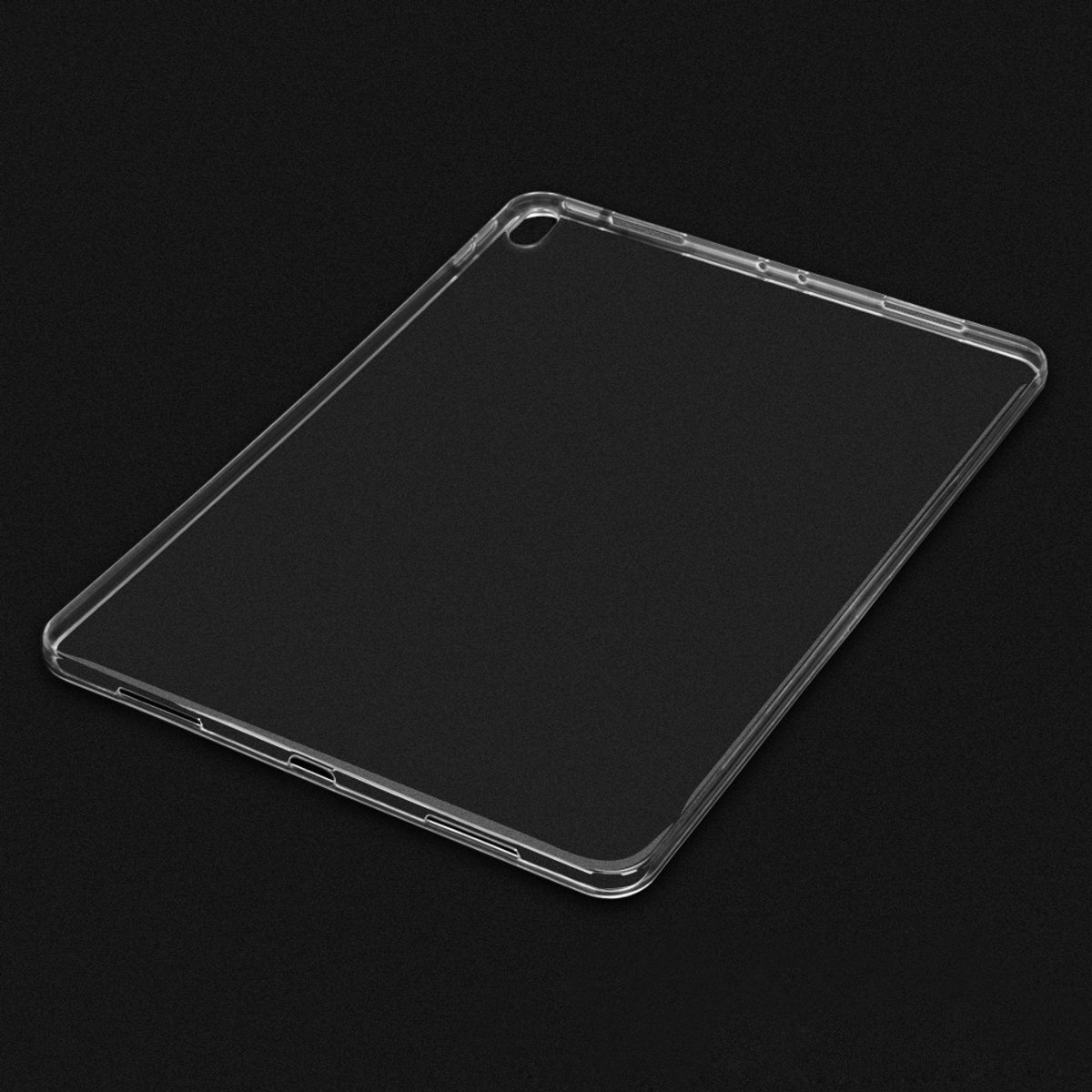 Mobigear Tablethoes geschikt voor Dunne Apple iPad Pro 12.9 Inch (2018) Hoes Flexibel TPU | Mobigear Basics Backcover | Doorzichtig Telefoonhoesje iPad Pro 12.9 Inch (2018) | iPad Pro 12.9 Inch (2018) Case | Back Cover - Transparant