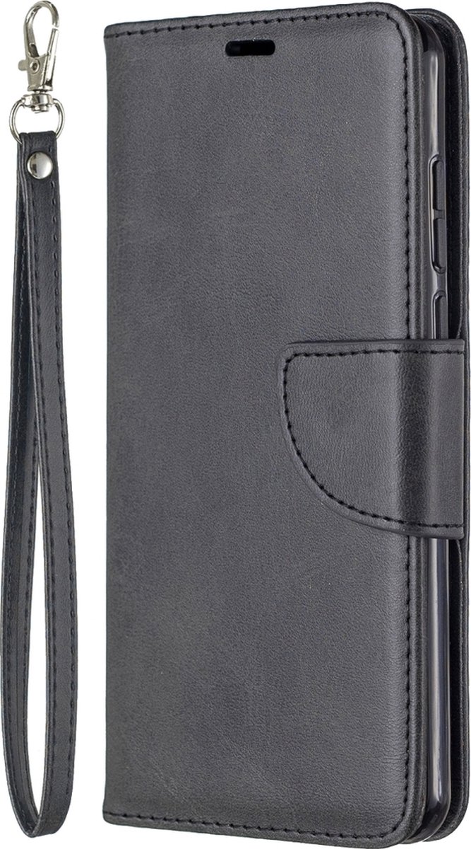 Mobigear Telefoonhoesje geschikt voor Huawei P40 Hoesje | Mobigear Excellent Bookcase Portemonnee | Pasjeshouder voor 3 Pasjes | Telefoonhoesje voor Pinpas / OV Kaart / Rijbewijs - Zwart