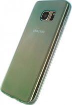 Samsung Galaxy S7 Hoesje - Xccess - Thin Serie - TPU Backcover - Gradual Green Turquoise - Hoesje Geschikt Voor Samsung Galaxy S7