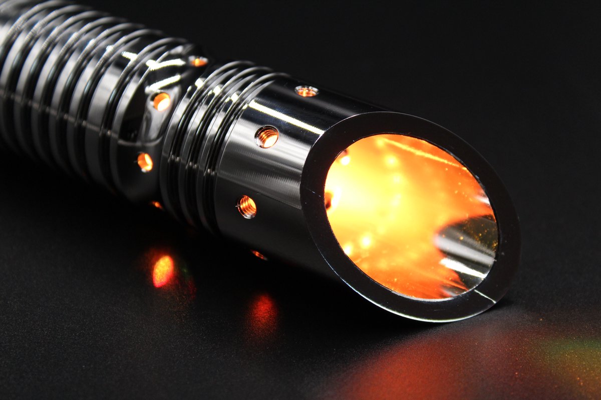 "KenJo Sabers Lightsaber ""Silverlight"" - Lichtzwaard met 10 geluidstypes - Oplaadbaar" — afbeelding 5