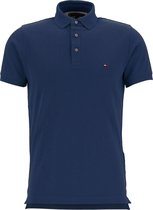 Tommy Hilfiger 1985 Slim Fit polo - Twilight Indigo -  Maat: M