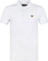Lyle and Scott - Polo Wit - L - Regular-fit