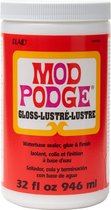 Mod Podge Gloss - Lijm vernis en sealer in één - Glans - 946 ml