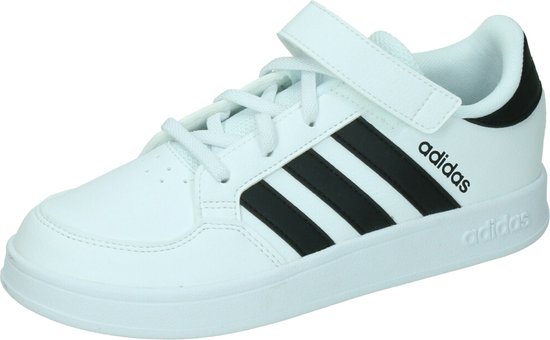 Adidas Breaknet Sneakers Wit/Zwart Kinderen - Maat 35 - Kerstcadeau