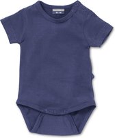 Silky Label romper plum purple - korte mouw - maat 50/56 - paars