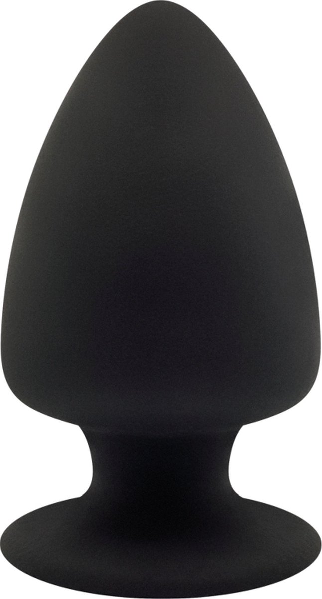 SILEXD - Buttplug - Model 1 - Lengte 11 cm - Diameter 62 mm - Zwart