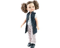 Paola Reina Pop Amigas Carol twee staartjes (32cm)
