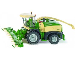 SIKU 4066, Krone BiG X 580 Maïshakselaar, 1:32, metaal/kunststof, groen/geel, inklapbare maisbek, besturing via draaiknop, roterende lospijp