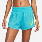 Nike Swoosh Shorts - Sportbroekje - Dames - Blauw