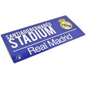 Real Madrid Plaat - Sign - Blauw