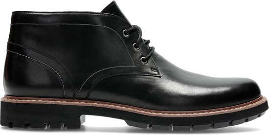 Clarks Heren Veterschoenen - Zwart - Maat 42 | bol.com