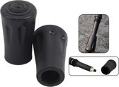 PD® - Wandelstok Reservedoppen Nordic Walking Stick 2 stuks - Nordic walking stokdop – Wandelstok dop – Eindstop – Nordic walking stokken doppen – Nordic walking pads - nordic walking asfaltdop - Nordic walking stokdop - Nordic walking doppen