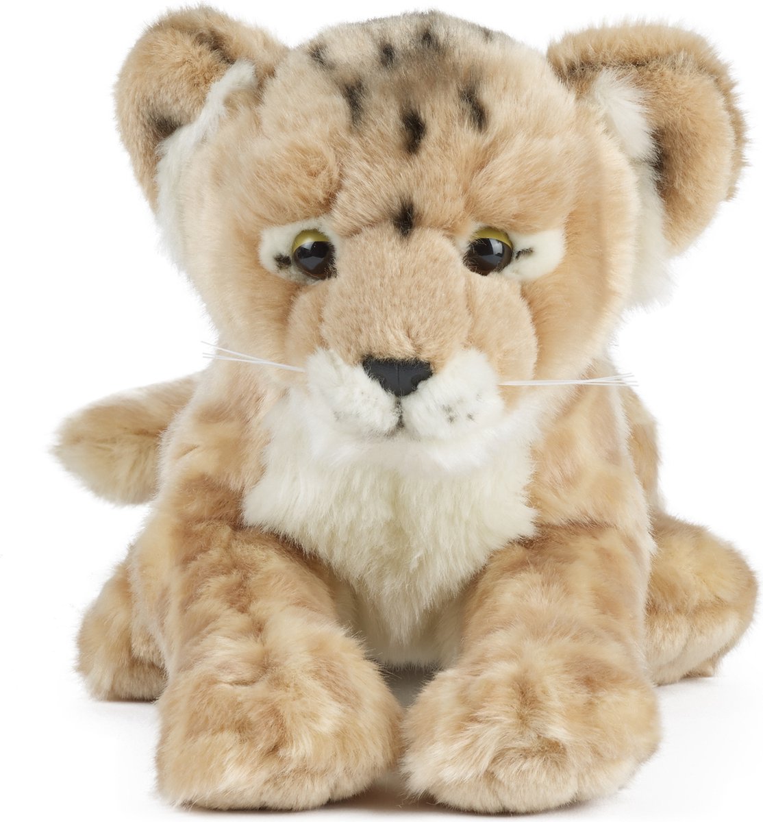 Living Nature Knuffel Leeuw - welpje - 35 cm - knuffeldier - pluche - baby leeuwen
