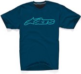 ALPINESTARS BICYCLE Blaze 2 T-shirt Met Korte Mouwen Heren - Blue / Aqua - M