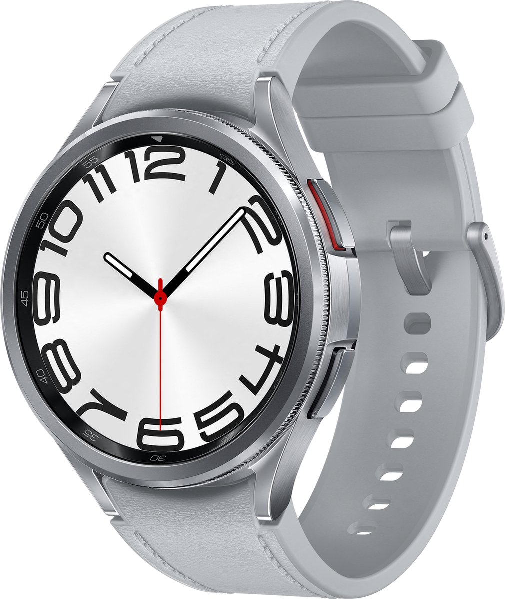 Afbeelding 2 van Samsung Galaxy Watch6 Classic - Smartwatch - 47mm - Silver