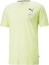 PUMA Neymar Jr 24/7 Graphic T-shirt Heren - Fresh Yellow - XL
