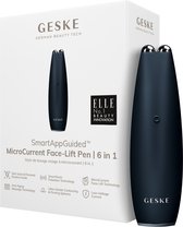 GESKE | SmartAppGuided™ MicroCurrent Face-Lift Pen | 6 in 1 | Tools voor huidverzorging | Anti-aging apparaat | Facelift | Jonge huid zonder rimpels | Gezichtsapparaat