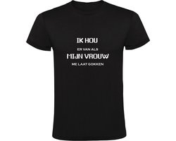Grappig Relatie Heren T-shirt Gokken Humor Shirt