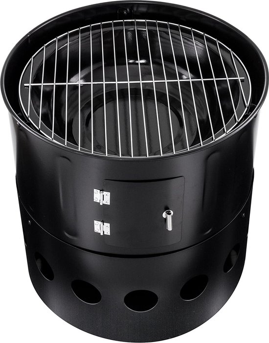 Intratuin houtskool BBQ met rookoven Texas grill Amarillo aanbieding bij Intratuin